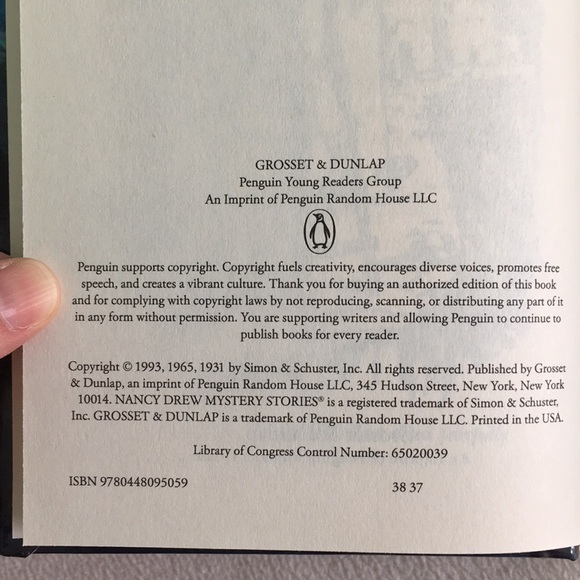 🔦 New "The Secret of Shadow Ranch," Nancy Drew Hardcover Book #5 🔦 - Picture 5 of 11